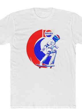 1978 Retro PEPSI Skater T-shirt